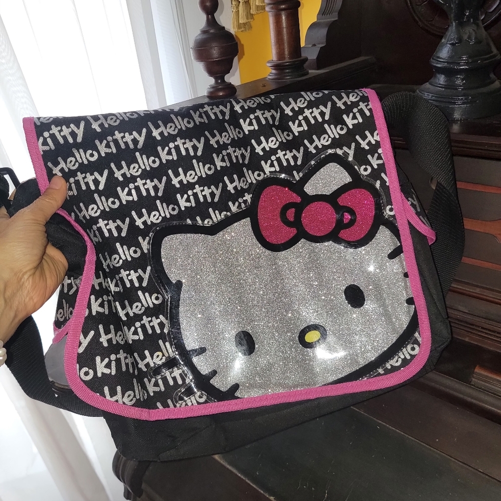 Hello kitty purse book bag